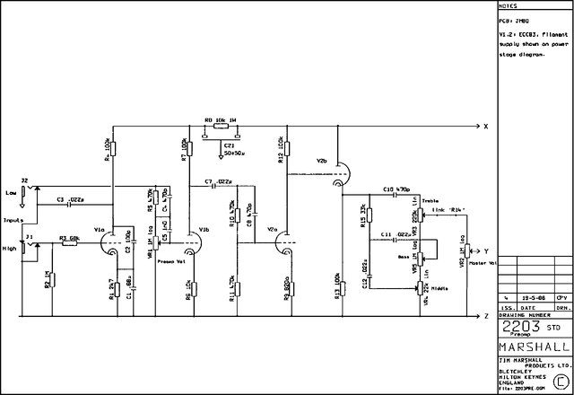 Jcm800 Lead Mstvol 100w 2203