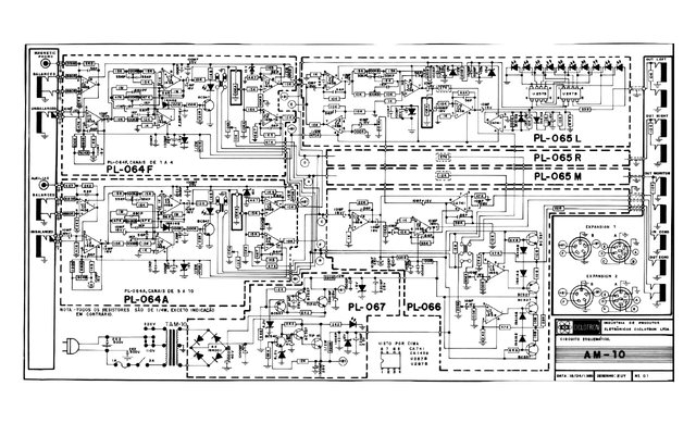 Ciclotron Console Mixer   Am 10