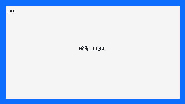 Rép.light - Download DOC - PlanilhaExcel
