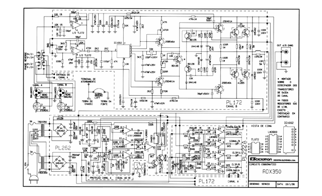 Manual Completo Ciclotron Amplificador RDX350