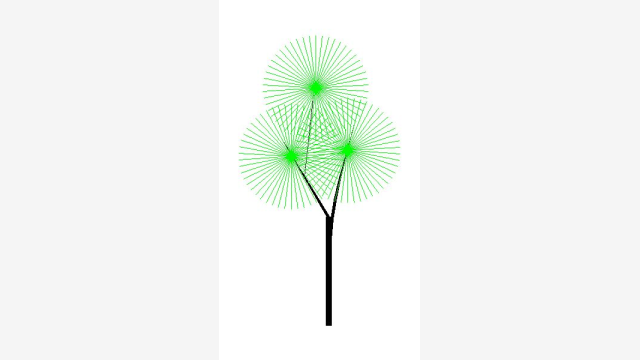 T6 - Bloco DWG Vegetação para Projetos CAD