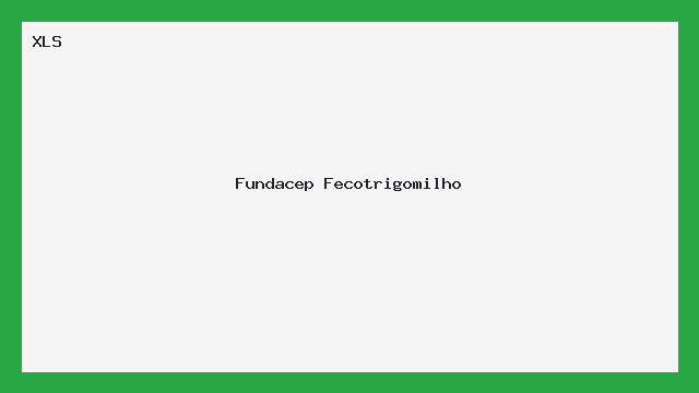 Fundacep Fecotrigomilho