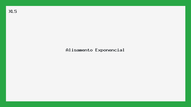 Alisamento Exponencial