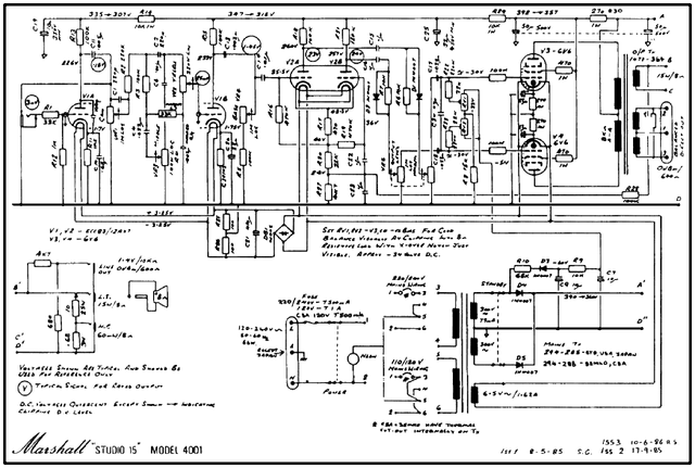 Jcm800 Studio15 15w 4001