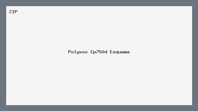 Polyvox Cp750d Esquema