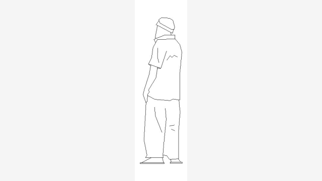 Bloco DWG Pessoas Dpm5 — Modelo CAD pronto para uso