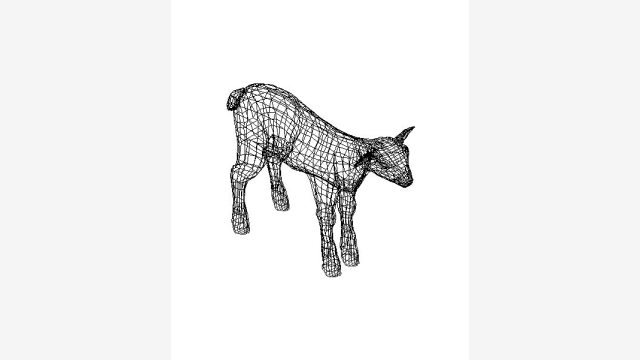 Ovelha 3D DWG – Modelo CAD de Alta Precisão