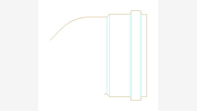 Desenho DWG Conexão Hidráulica SR6 - Bloco CAD