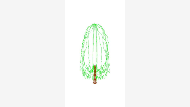 Árvore 3D Arbol 014 DWG — Bloco Vegetação