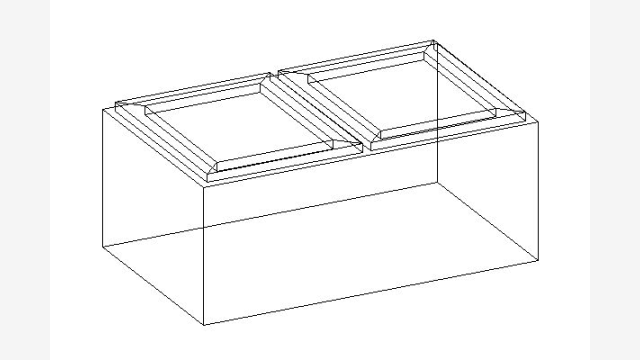 Bloco DWG Cozinha 3D W3018 - Modelo Detalhado