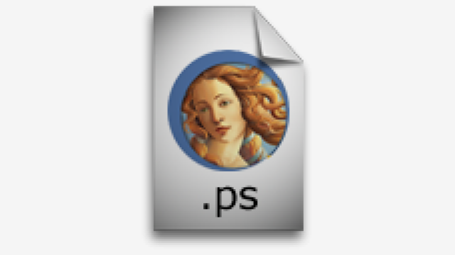 Ícone PS PNG 128x128 Símbolo Profissional em 19KB