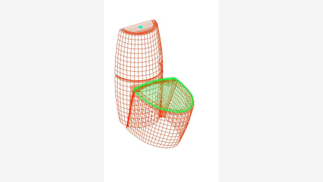 Inodoro 3D DWG Modelo Detalhado 005