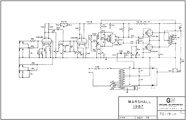 Jmp Lead 50w 1987