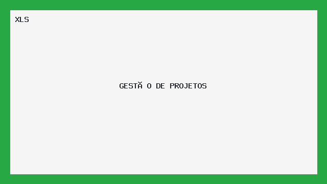 Modelo Avançado de Gestão de Projetos em Excel - Excel