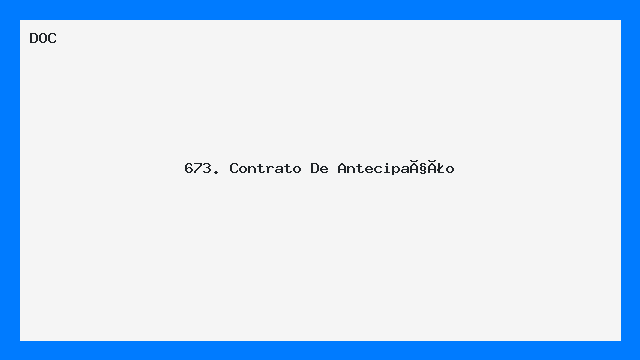 Contrato de Antecipação — Modelo DOC Pronto para Uso