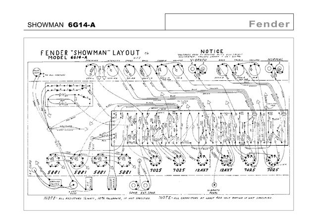 Manual Esquemático SHOWMAN 6G14 A - PDF Completo