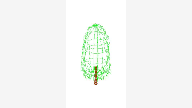 Árvore 3D Arbol 011 — DWG Vegetação para CAD
