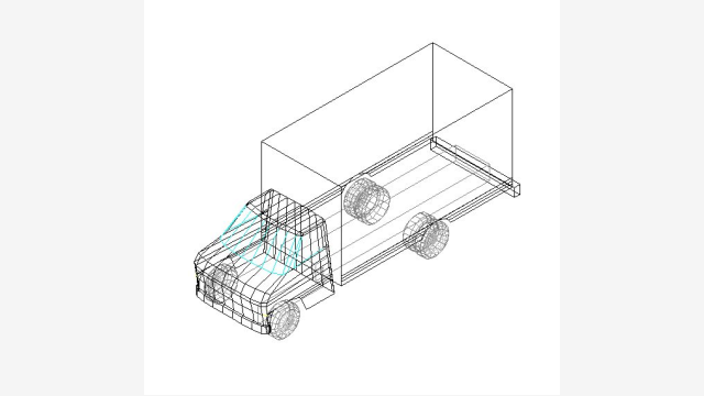 Bloco 3D DWG 02zvan01 - Modelo pronto para uso