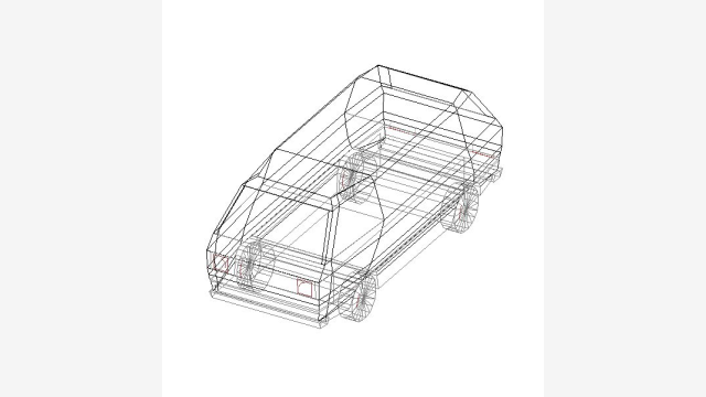 VW Van DWG - Modelo 3D pronto para uso