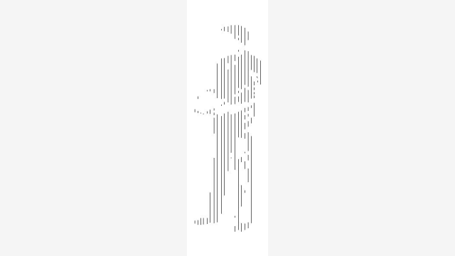 Desenho DWG Homem em Planta - Bloco CAD de Pessoas