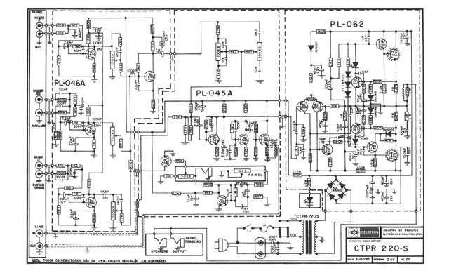 Manual Técnico Ciclotron Ctpr-220S - Amplificador Esquemático