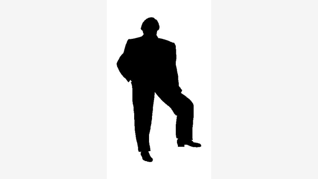 Bloco DWG Pessoas Mib3 — Figura humana detalhada