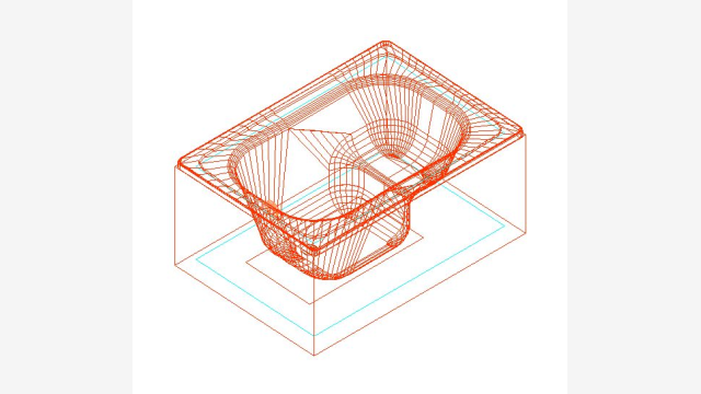 Banheira 3D Banera 000 DWG - Modelo detalhado