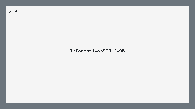 InformativosSTJ 2005