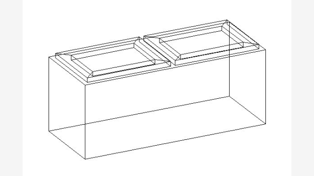 Cozinha 3D DWG W3012 — Bloco CAD detalhado