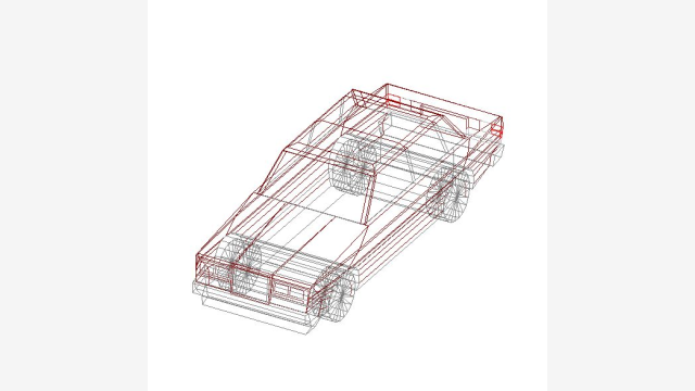 Bloco DWG C Mvolvo - Modelo 3D Pronto para Uso