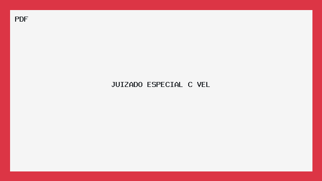 JUIZADO ESPECIAL C VEL