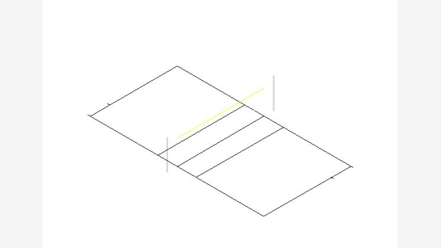 Planta 3D Pista de Tênis DWG - Modelo Pronto para Uso