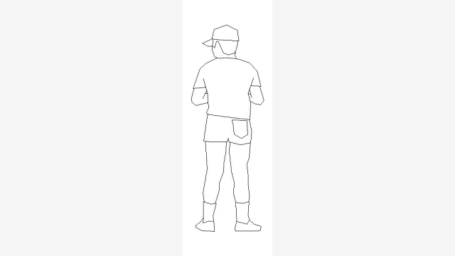 Bloco DWG Pessoas Dpb5 — Perfil Humanizado 57KB