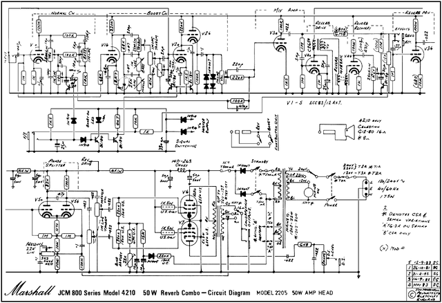 Jcm800 Splitch Rev 50w 4210