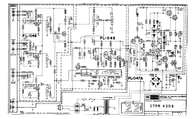 Manual Técnico Ciclotron Amplificador CTPR 420S