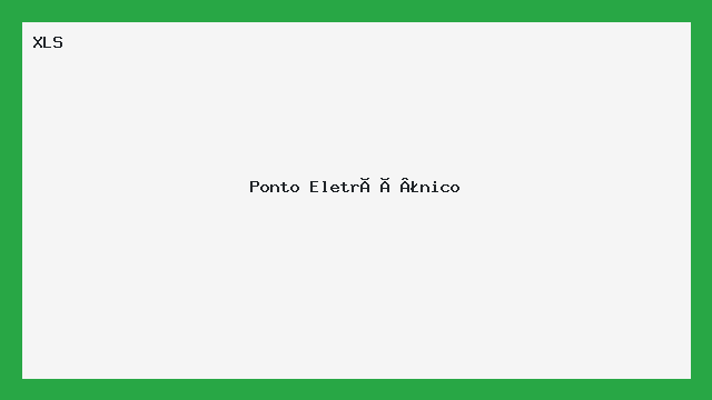 Modelo de Ponto Eletrônico XLS para Controle de Jornada