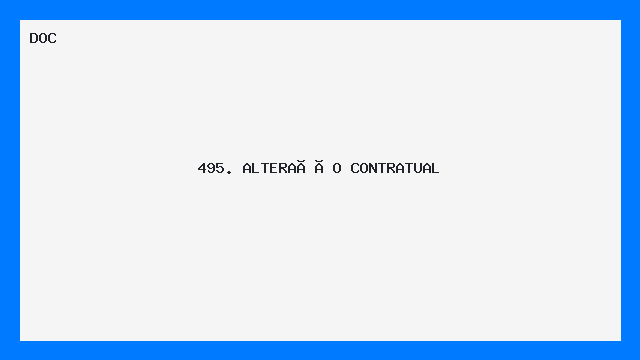 Modelo de Alteração Contratual pronto para uso
