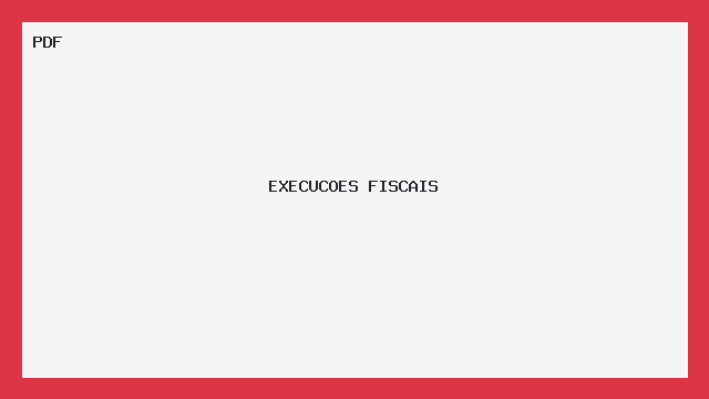 EXECUCOES FISCAIS