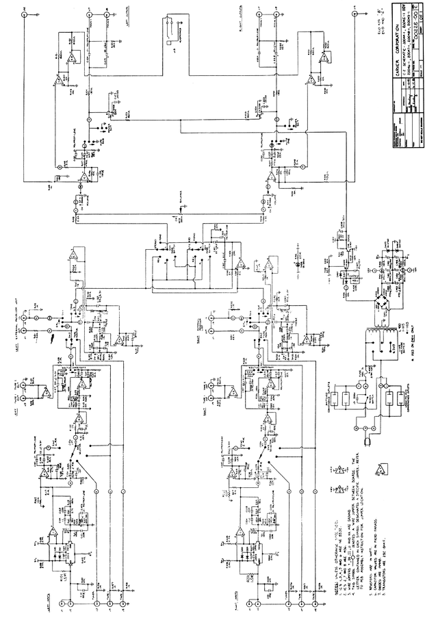 Manual Esquema Carver Pre Amplificador C2 PDF