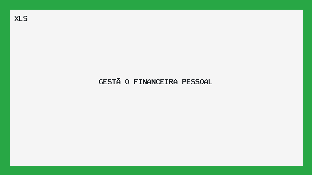 Planilha Avançada de Gestão Financeira Pessoal XLS