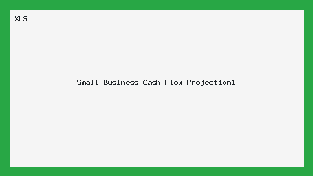 Projeção de Fluxo de Caixa para Pequenas Empresas Excel