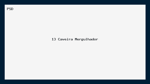 13 Caveira Mergulhador — PSD Editável de Alta Qualidade