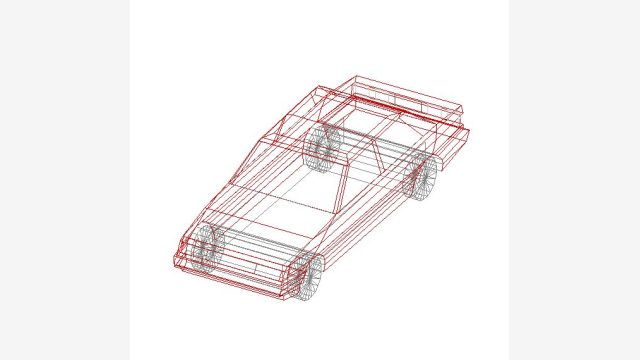 Modelo DWG Carro C Msedan 3D - Baixe Já