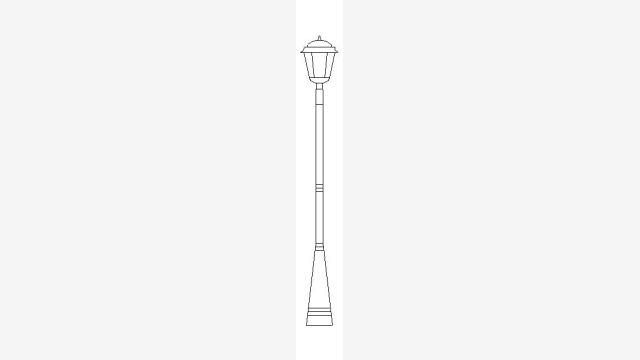 Bloco DWG Praça Urbana CA9 - Planta Detalhada 26KB