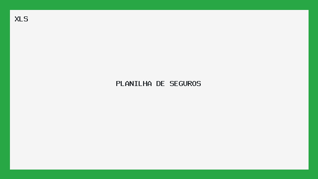 Controle Completo de Apólices e Sinistros - Planilha XLS