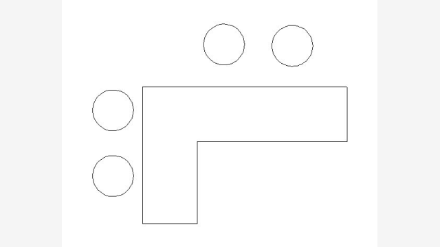 Bloco DWG Bar Completo para Projetos de Mobiliário