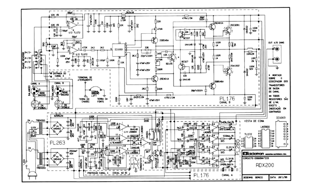 Manual Completo Ciclotron RDX200 Amplificador